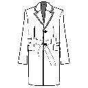 Single-Brested Coat Front Sketch.webp