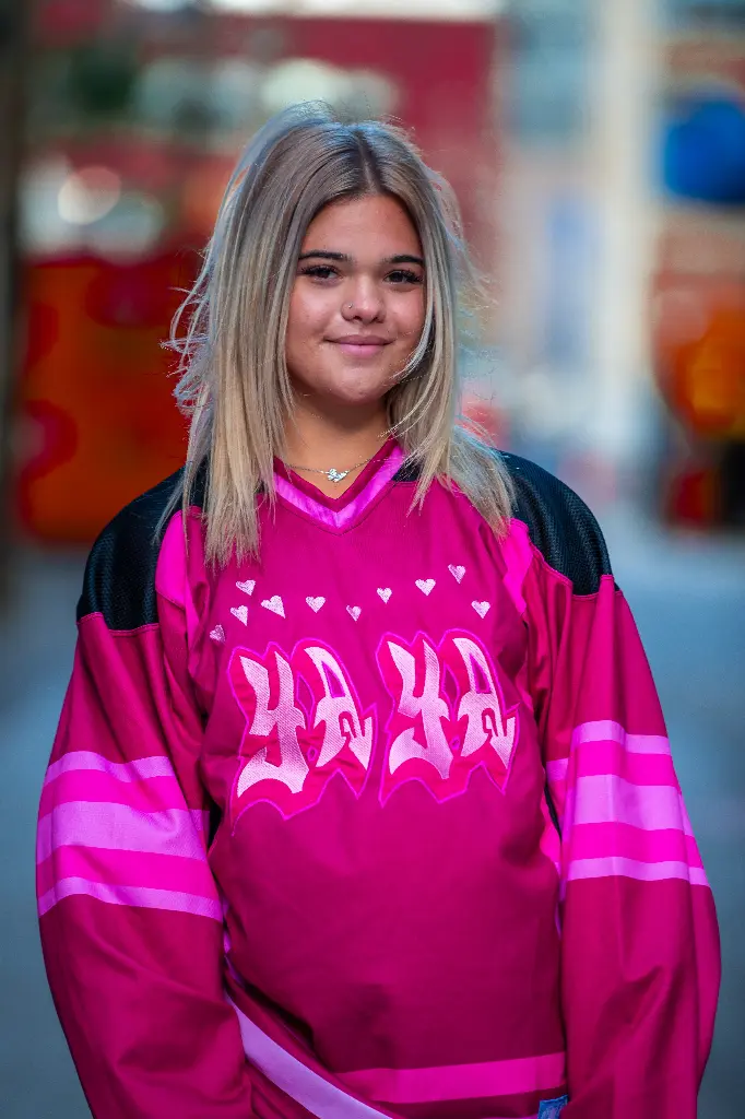 YAYA Hockey Jersey designed w/ Camelia Sohrabz